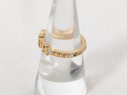 Dior CD Ring GP #S Ring