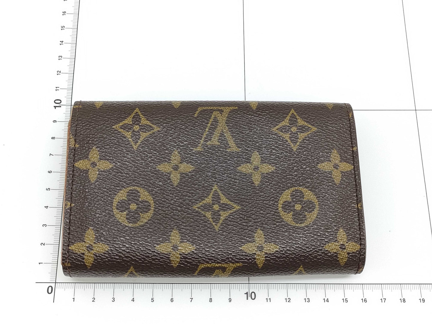 LOUIS VUITTON Monogram Louis Vuitton Monogram Porte Monnaie-Vieux-Tresor Wallet M61730/RA0985