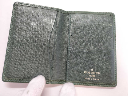 LOUIS VUITTON Taiga Organizer de Poche Pass Case M30514/MI0012 Card Case, Pass Case, Business Card Holder