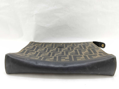 FENDI Zucca pattern Fendi Zucca second bag clutch bag second bag