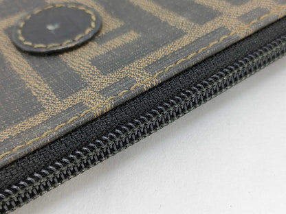 FENDI Zucca pattern Fendi Zucca second bag clutch bag second bag