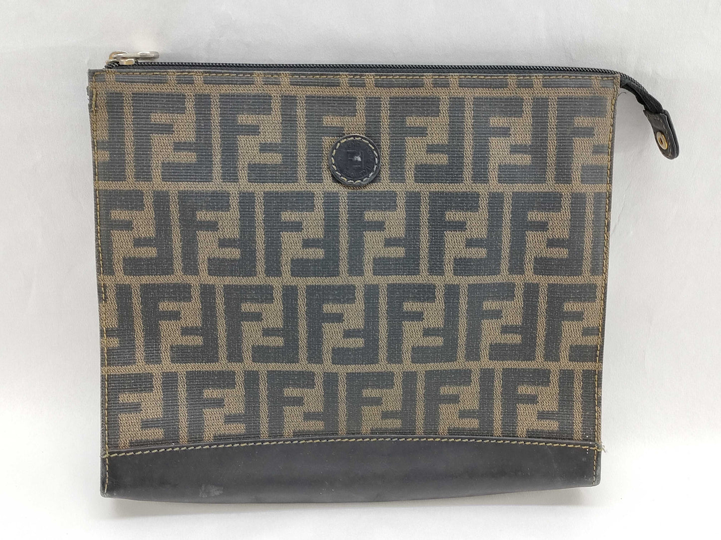 FENDI Zucca pattern Fendi Zucca second bag clutch bag second bag
