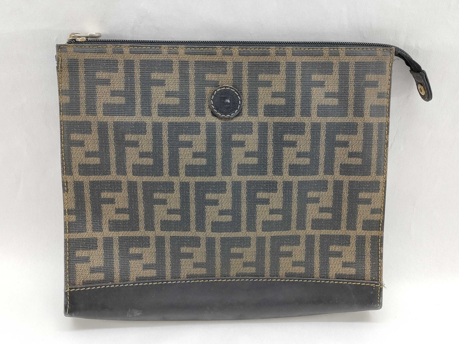 FENDI Zucca pattern Fendi Zucca second bag clutch bag second bag
