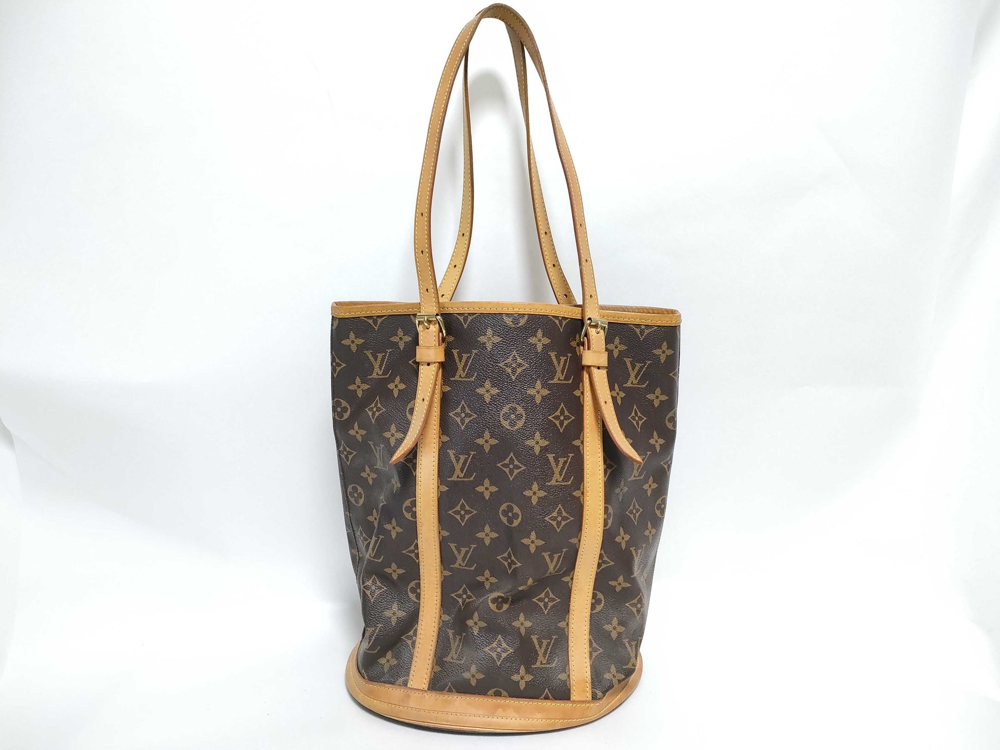 LOUIS VUITTON Monogram LV Bucket GM M42236 Monogram Tote Bag