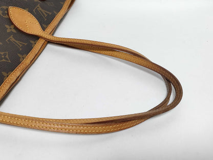 LOUIS VUITTON Monogram LV Neverfull MM M40156 Monogram Tote Bag