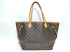 LOUIS VUITTON Monogram LV Neverfull MM M40156 Monogram Tote Bag