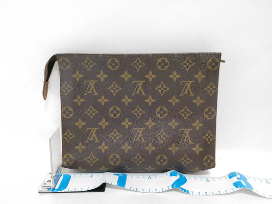 LOUIS VUITTON Monogram LV Poche Toilette 26 M47542 Monogram Pouch