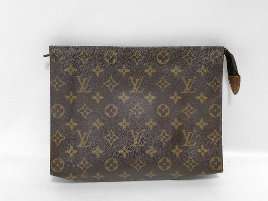 LOUIS VUITTON Monogram LV Poche Toilette 26 M47542 Monogram Pouch