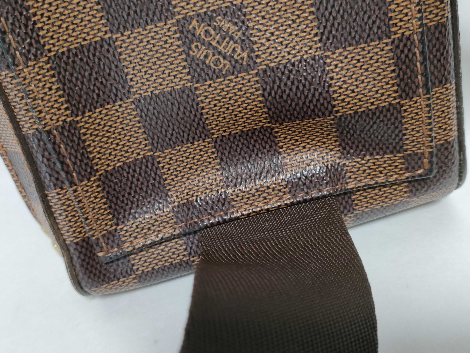 LOUIS VUITTON Damier LV Geronimos N51994 Damier Shoulder Bag