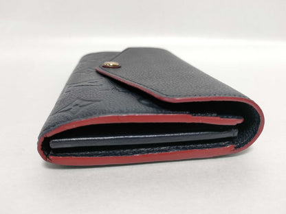 LOUIS VUITTON Monogram Empreinte LV Portefeuille Sarah M62125 Monogram Empreinte Wallet