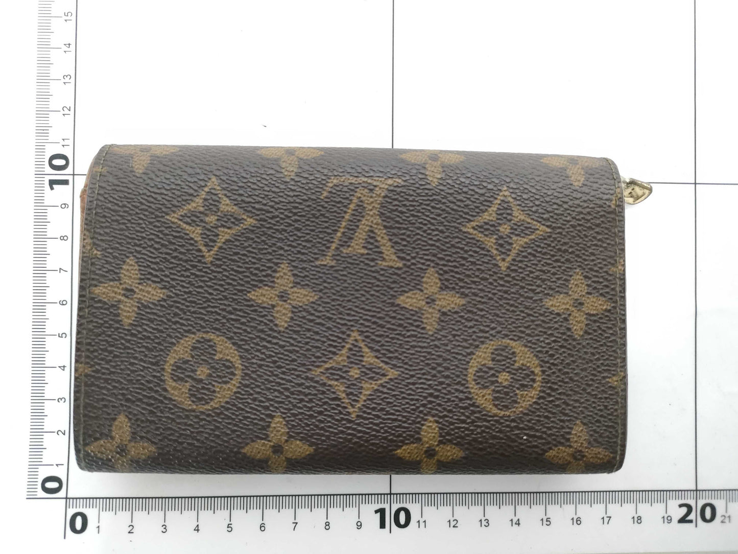 LOUIS VUITTON Monogram LV Porte Monnaie-Vieux-Trésor M61730 Monogram Wallet