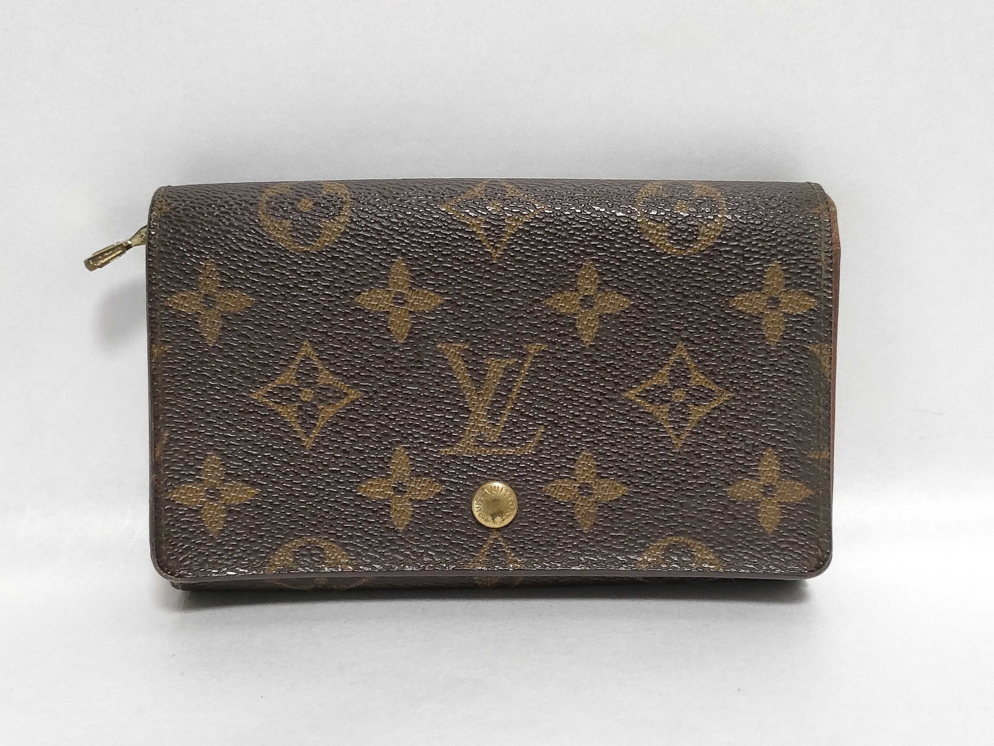 LOUIS VUITTON Monogram LV Porte Monnaie-Vieux-Trésor M61730 Monogram Wallet