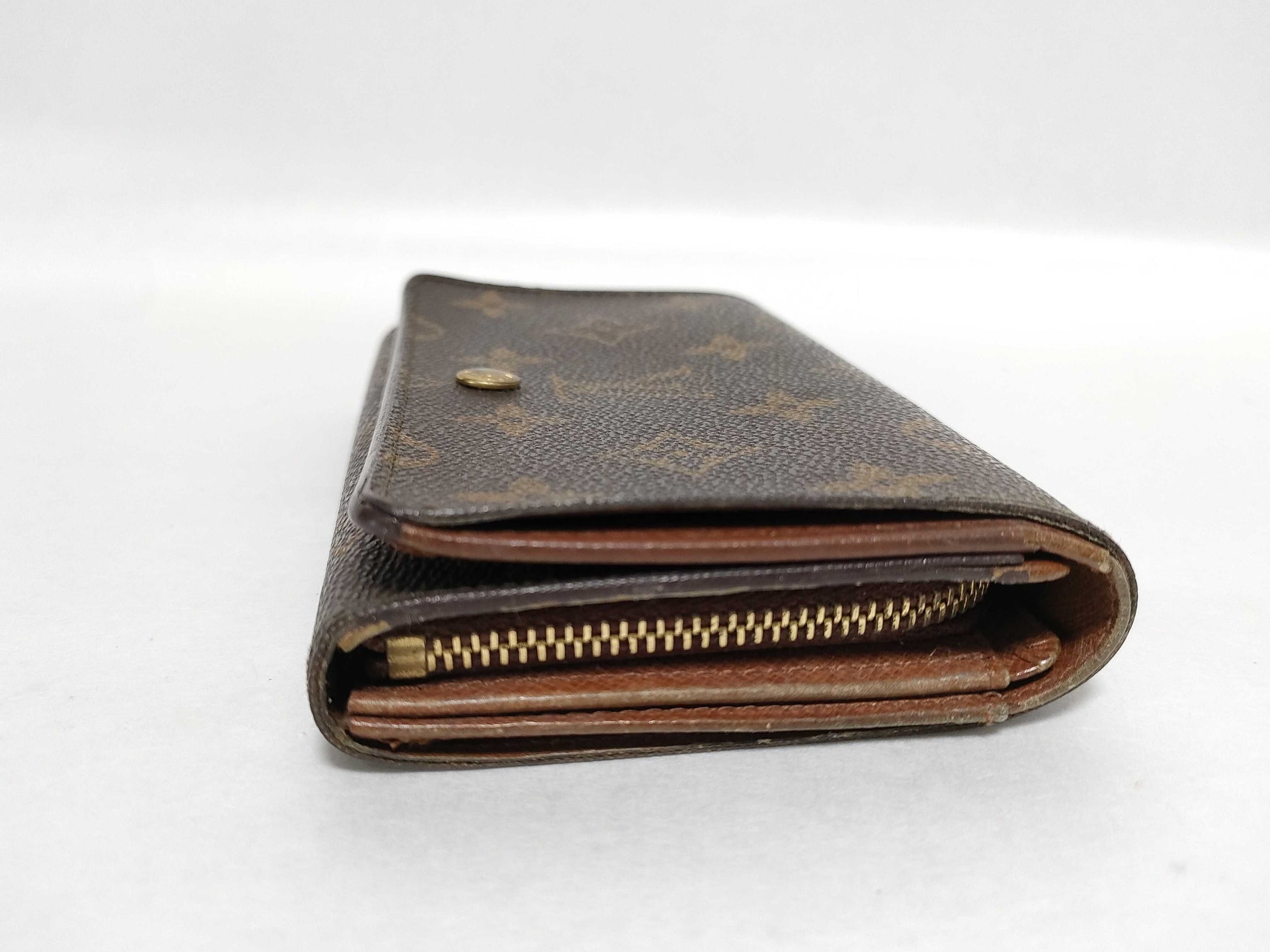 LOUIS VUITTON Monogram LV Porte Monnaie-Vieux-Trésor M61730 Monogram Wallet