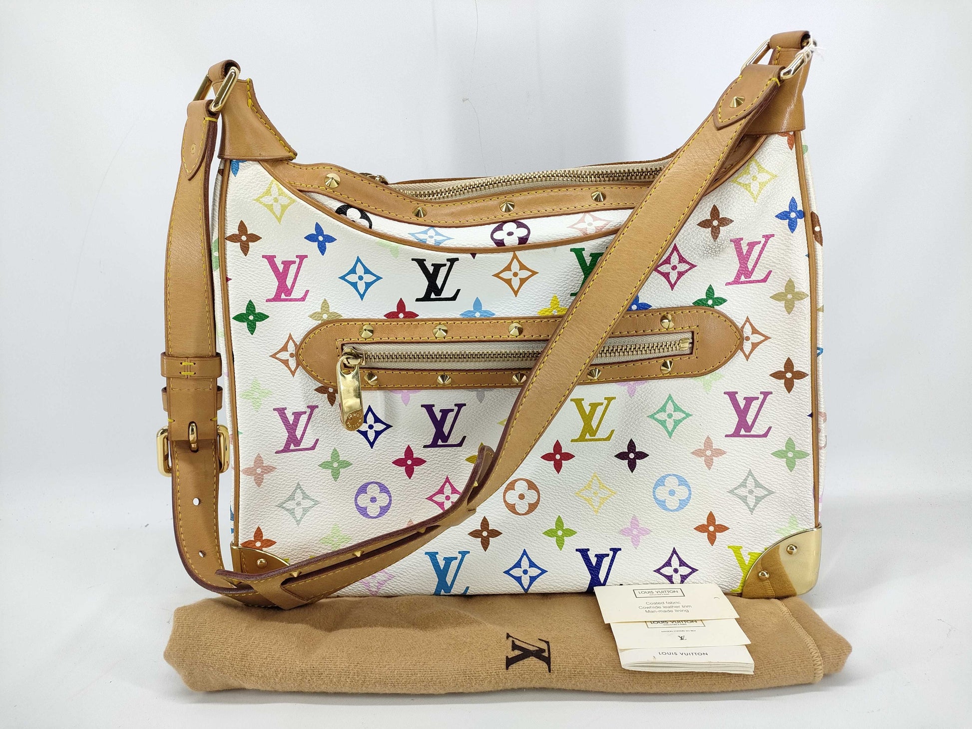 LOUIS VUITTON Monogram Multicolore Boulogne Shoulder Bag M92660 DU0014