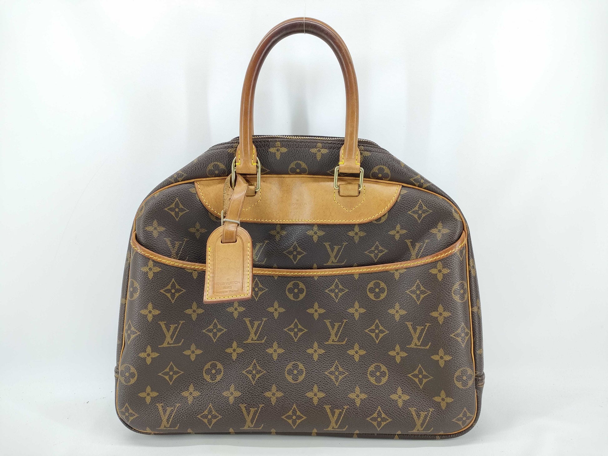 LOUIS VUITTON Monogram Deauville Handbag