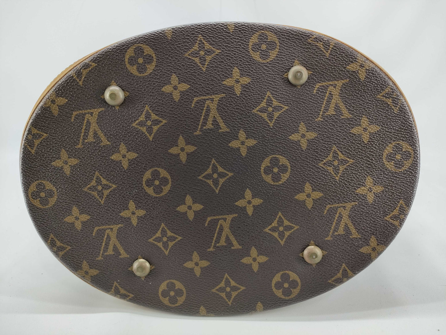 LOUIS VUITTON Monogram Bucket GM Tote Bag