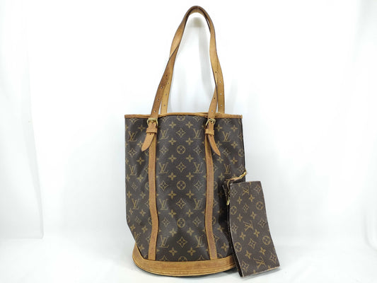 LOUIS VUITTON Monogram Bucket GM Tote Bag
