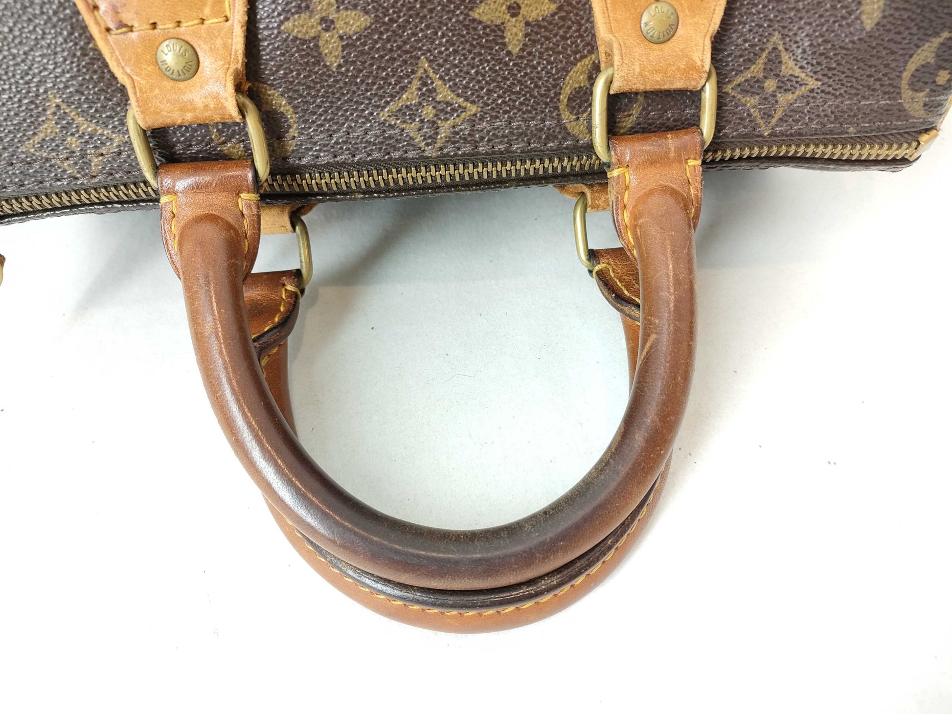 LOUIS VUITTON Monogram Speedy 25 Boston Bag