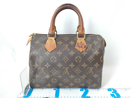 LOUIS VUITTON Monogram Speedy 25 Boston Bag