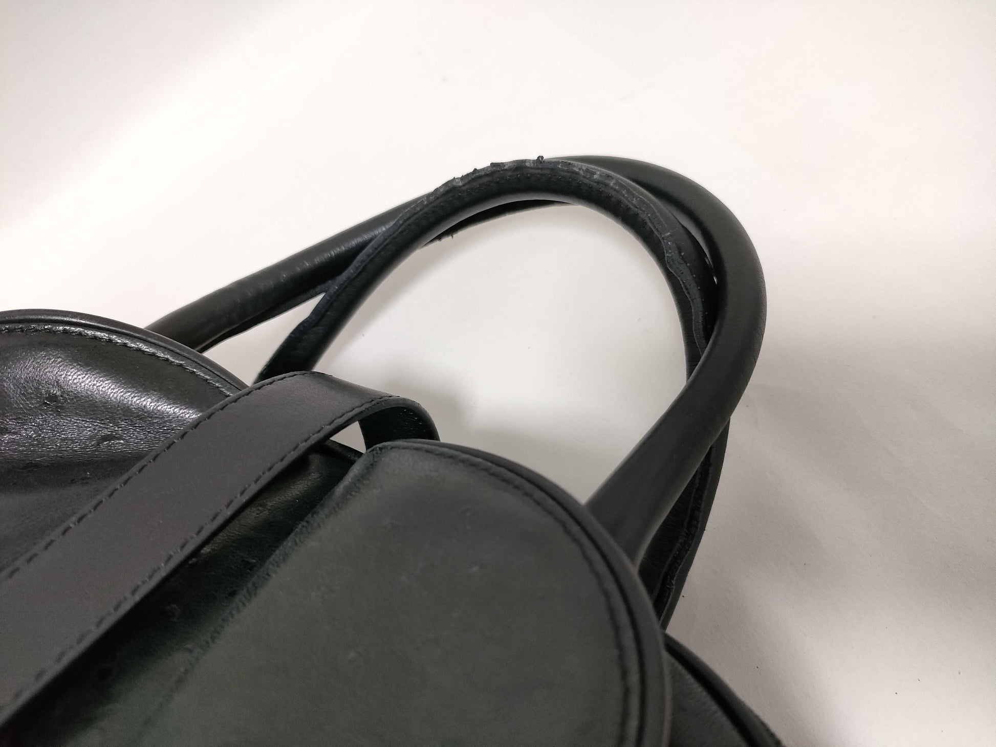 Dior Ostrich Double Saddle Handbag