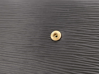 LOUIS VUITTON Epi Wallet Black Wallet