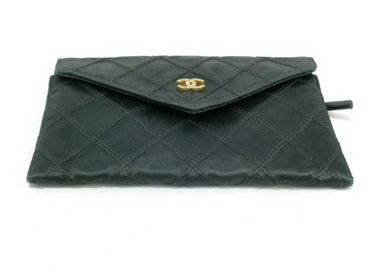 CHANEL Coco Mark Chanel Matelasse Wallet 0 Series Card Case/Pass Case/Business Card Holder