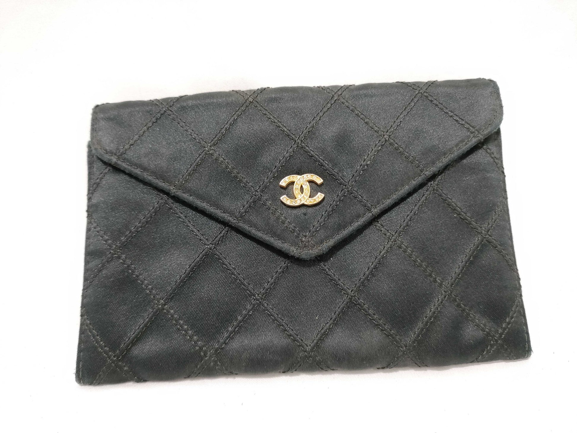 CHANEL Coco Mark Chanel Matelasse Wallet 0 Series Card Case/Pass Case/Business Card Holder