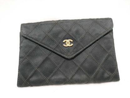 CHANEL Coco Mark Chanel Matelasse Wallet 0 Series Card Case/Pass Case/Business Card Holder