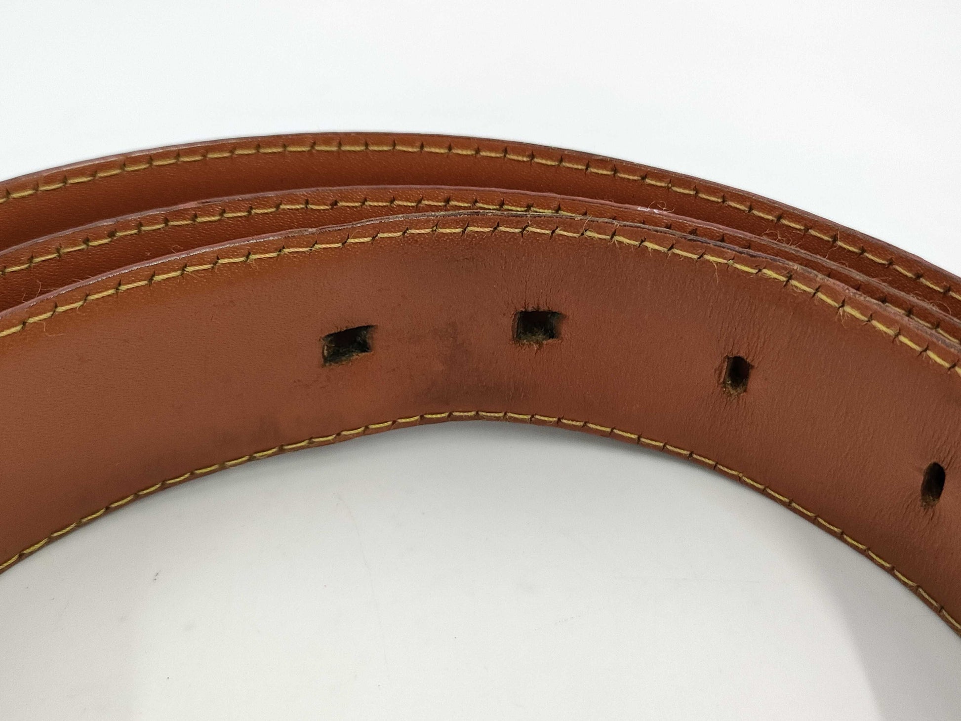 LOUIS VUITTON Epi Leather Belt