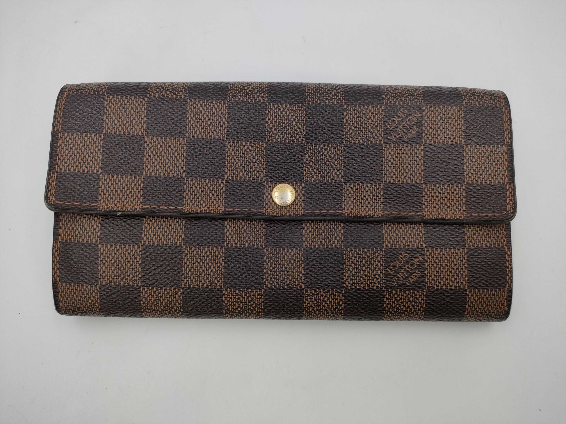 LOUIS VUITTON Monogram Damier Wallet N61734 CA41941 Wallet