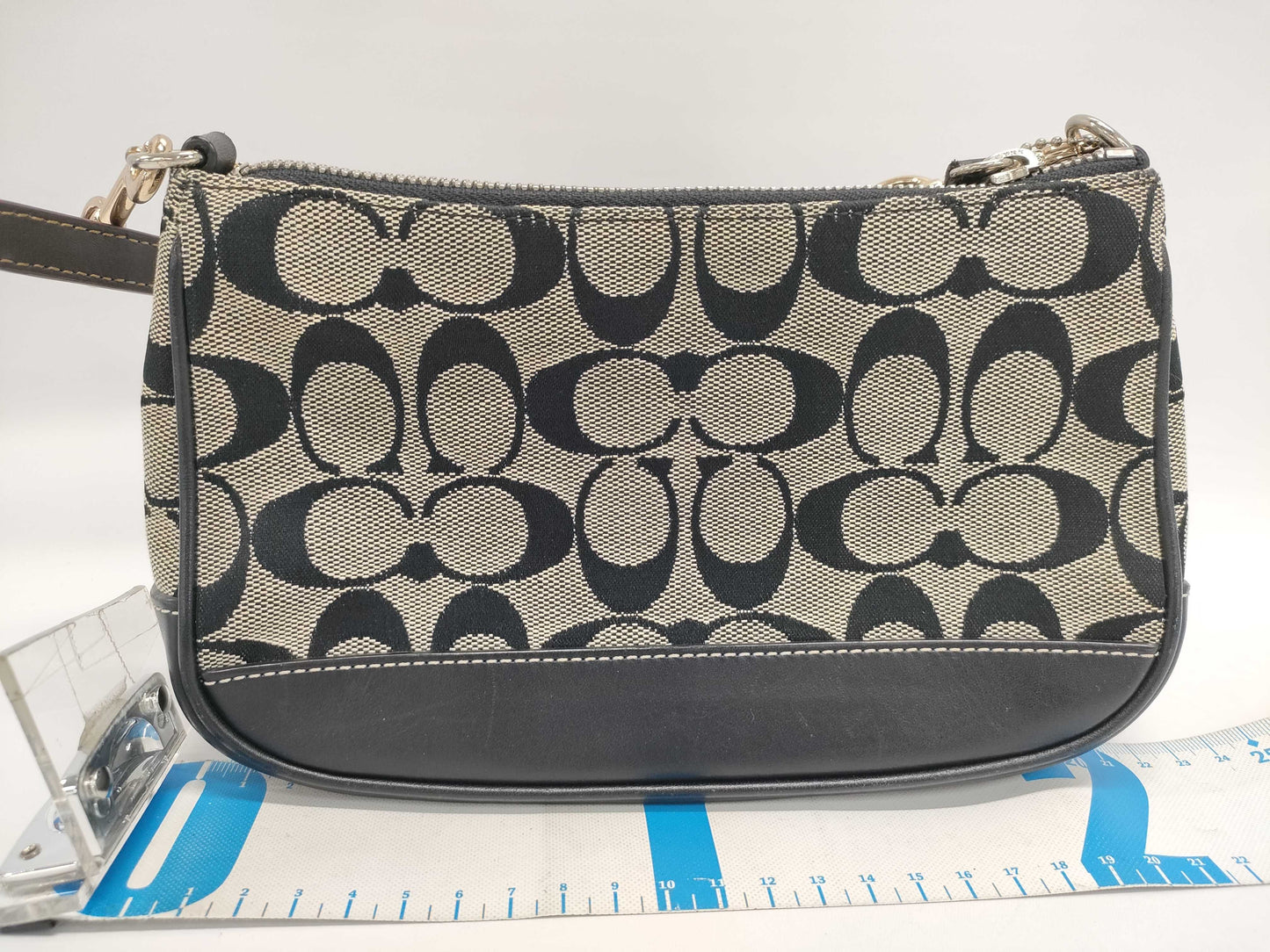 COACH Signature Canvas Leather 6094 Bag