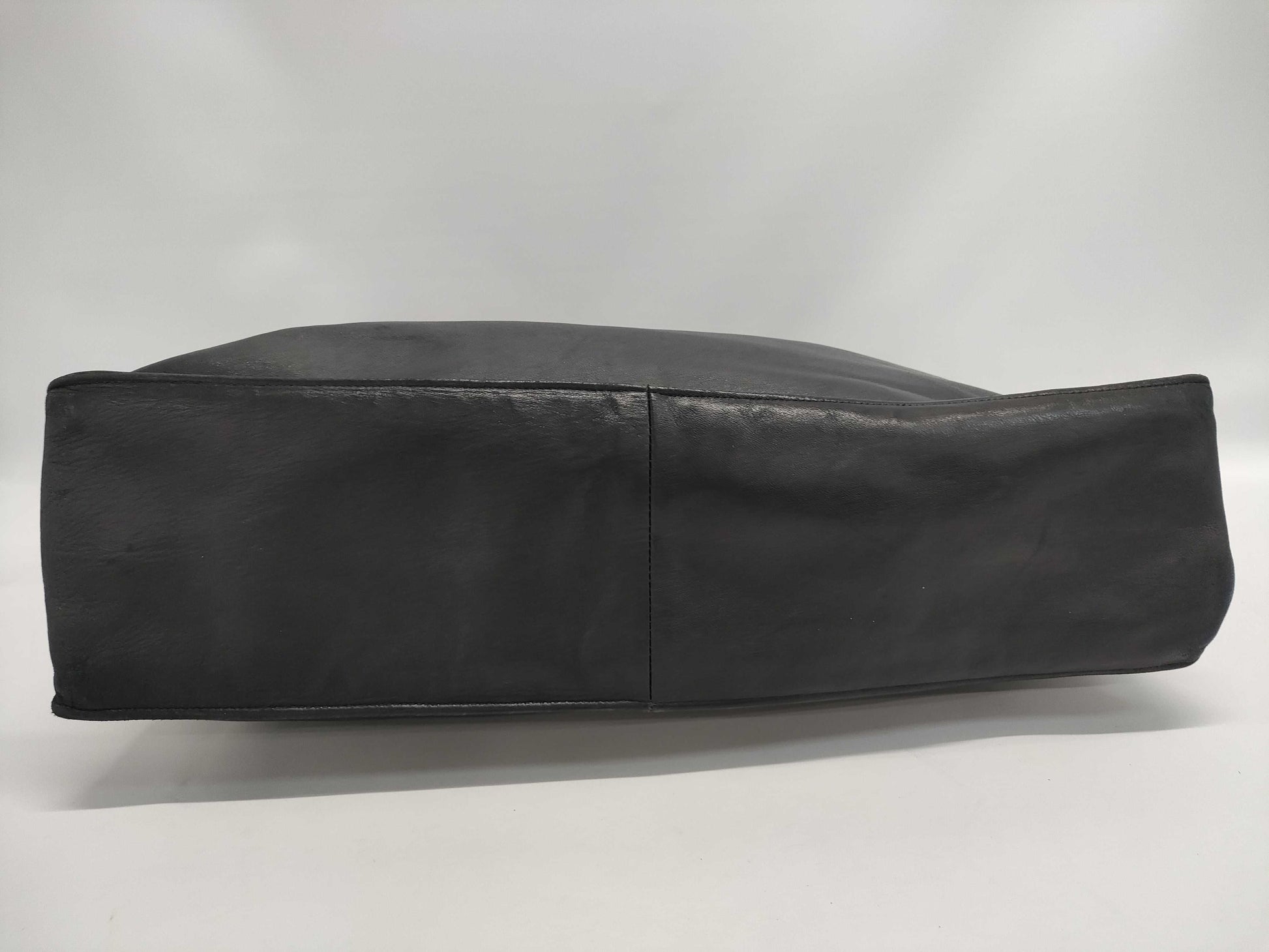 CHANEL Lambskin Chain Tote Bag with Large Coco Mark and GD Hardware, Black