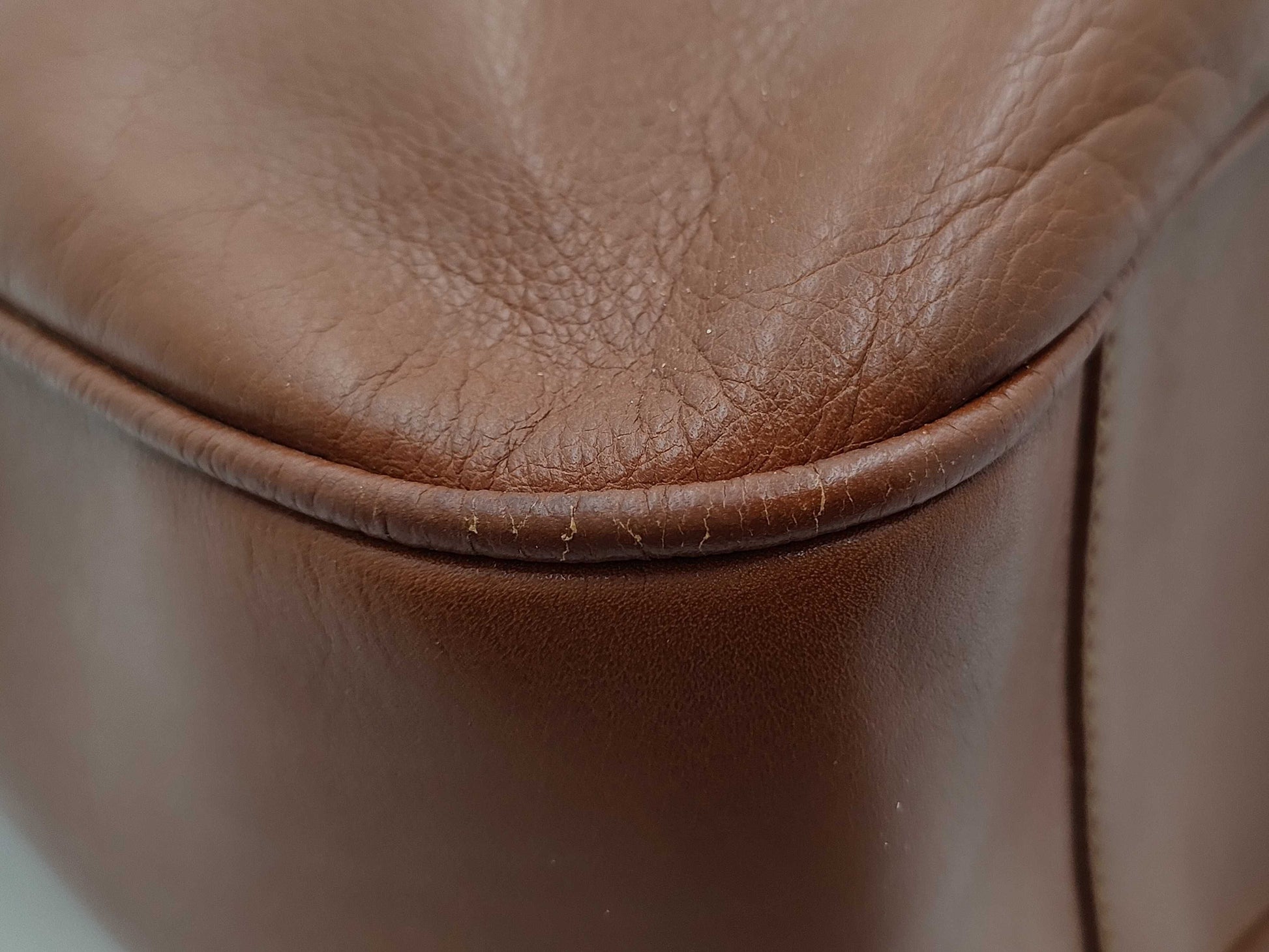 GUCCI 011.1781.1577 Bamboo 2-Way Brown Handbag with Strap and Dust Bag