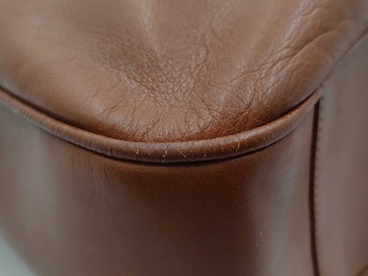 GUCCI 011.1781.1577 Bamboo 2-Way Brown Handbag with Strap and Dust Bag