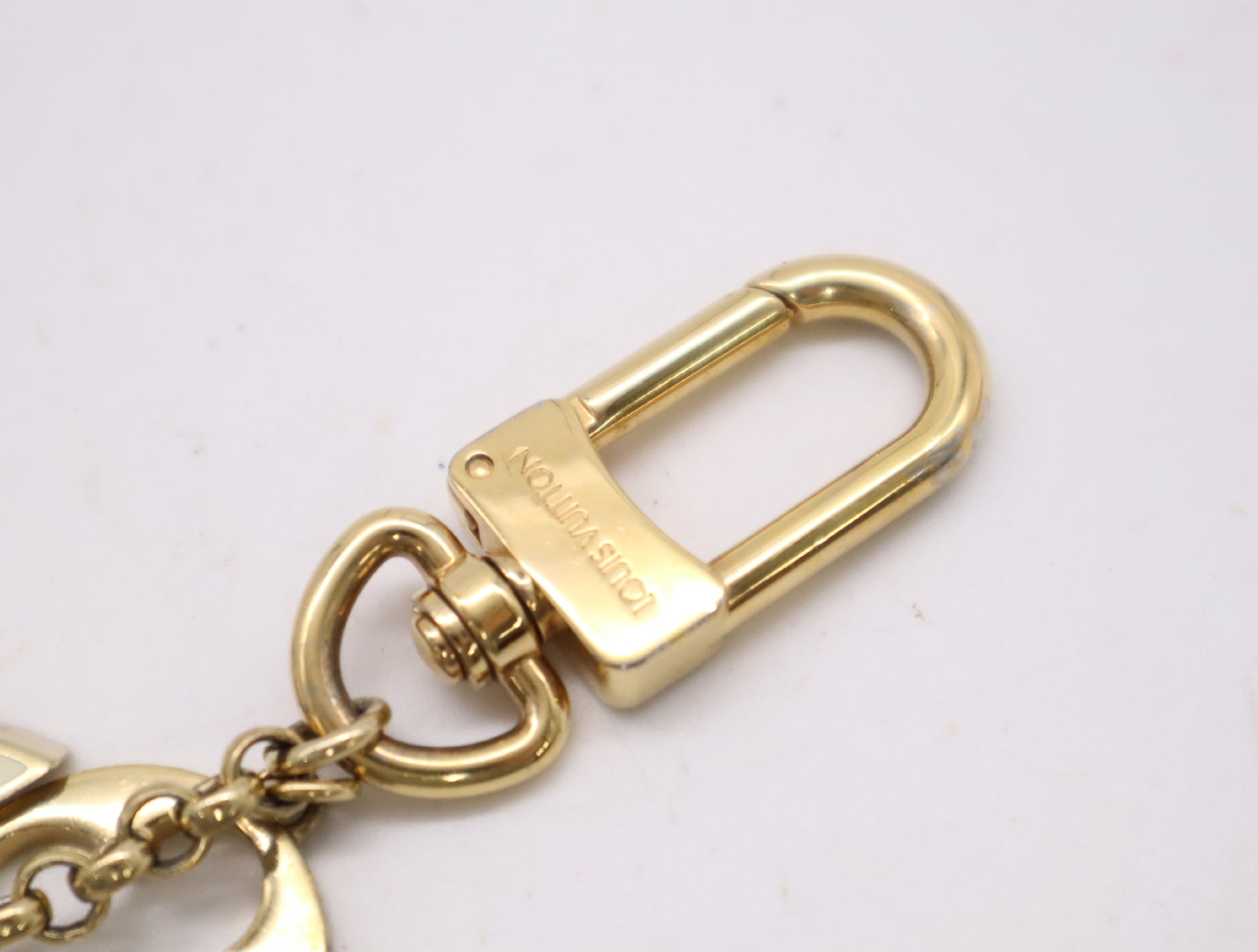 LOUIS VUITTON Monogram M65111 Bag Charm Metal Fleur de Monogram Charm