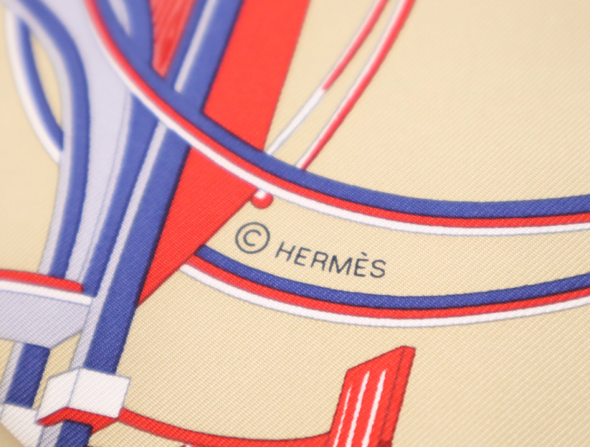 HERMES Silk Carré 90 LA PERRIERE Scarf with Box