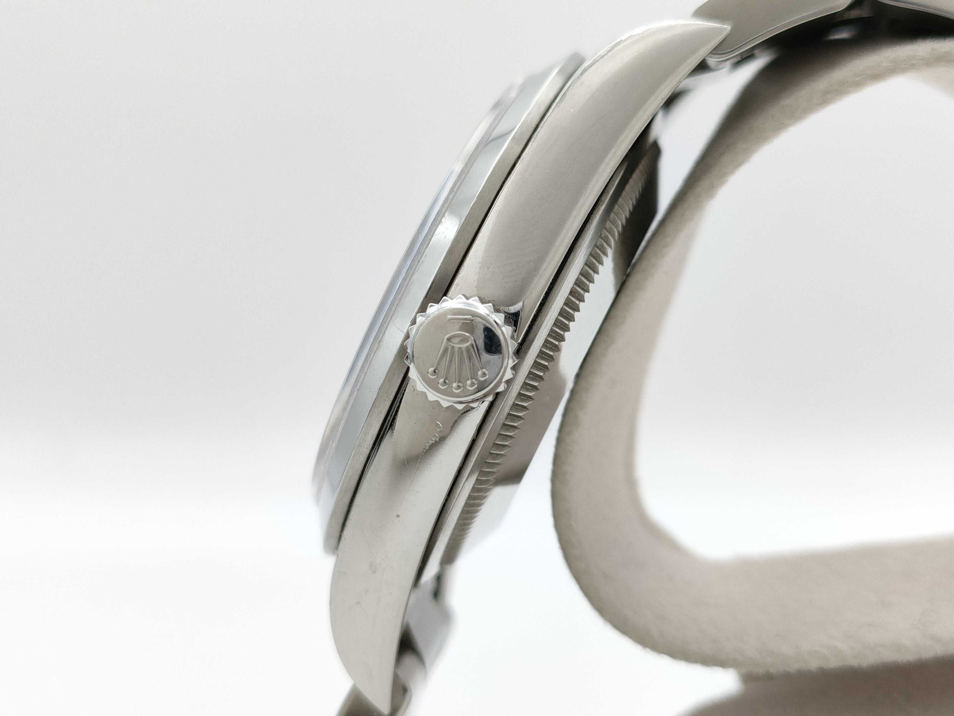 ROLEX 114270 Z196803 Black Dial Oyster Bracelet Men's Watch