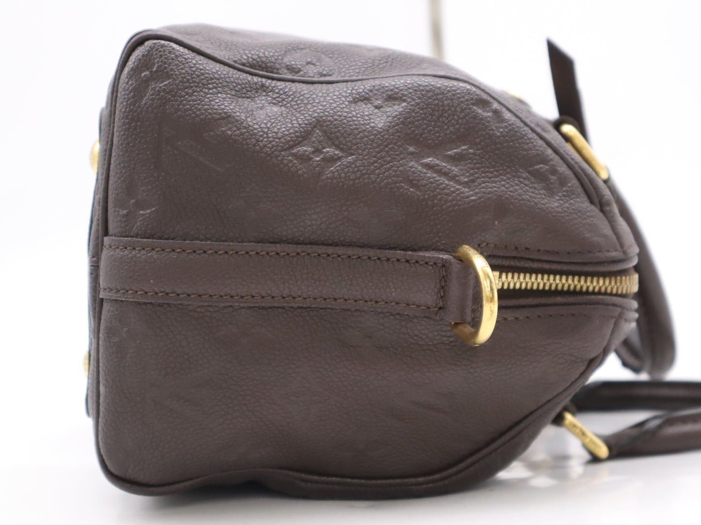 LOUIS VUITTON Monogram Empreinte M40761 Monogram Empreinte Speedy Bandouliere 25 Tail Handbag