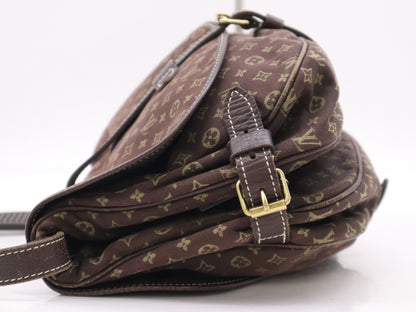 LOUIS VUITTON Monogram Mini Lance M95227 Mini Lance Saumur 30 Ebene Shoulder Bag