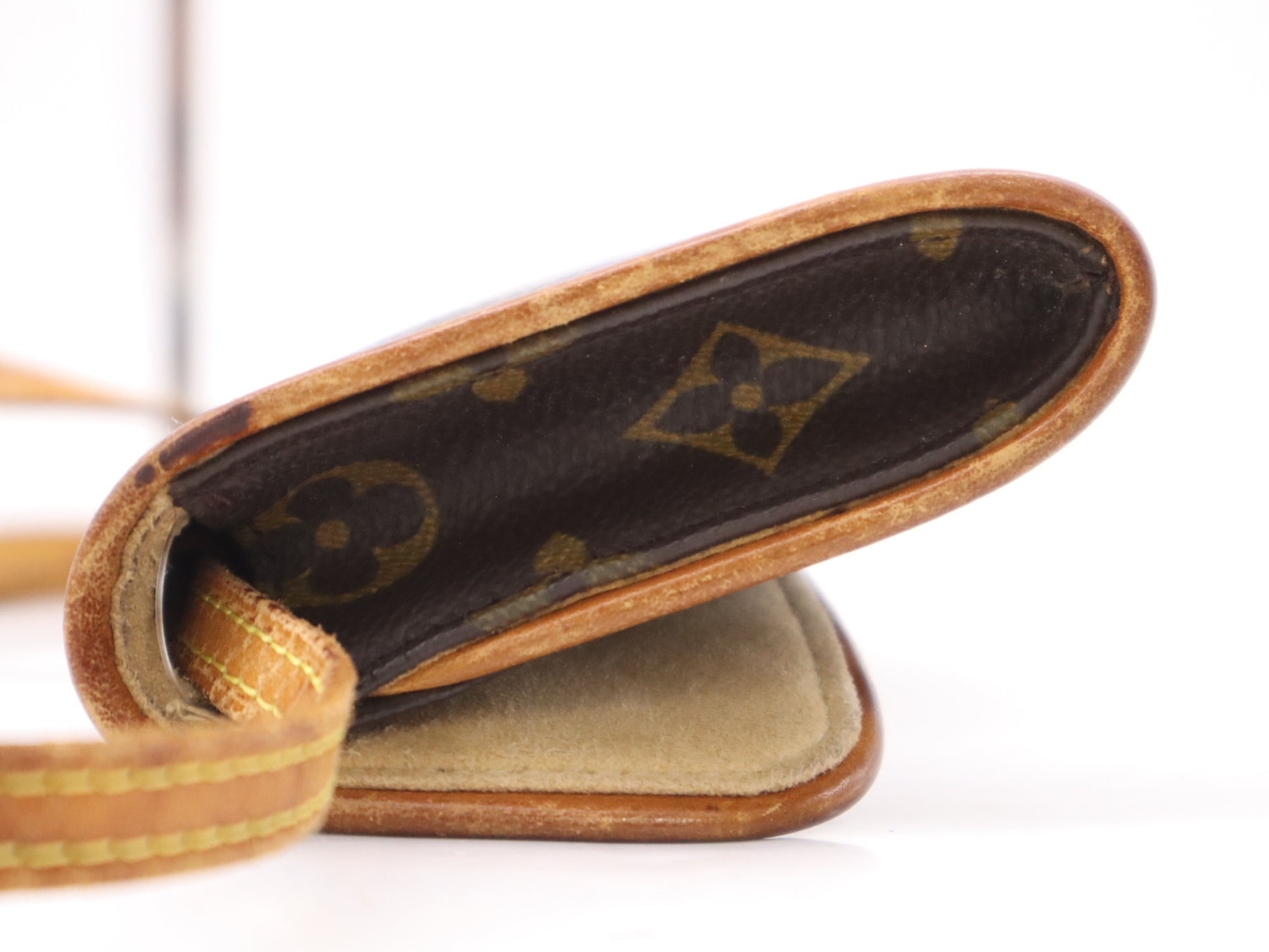 LOUIS VUITTON Monogram M51854 Monogram Pochette Twin PM Clutch Bag with Shoulder Strap