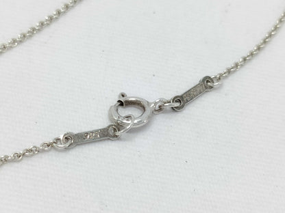 Tiffany & Co. SV925 Signature Cross Necklace Silver Necklace