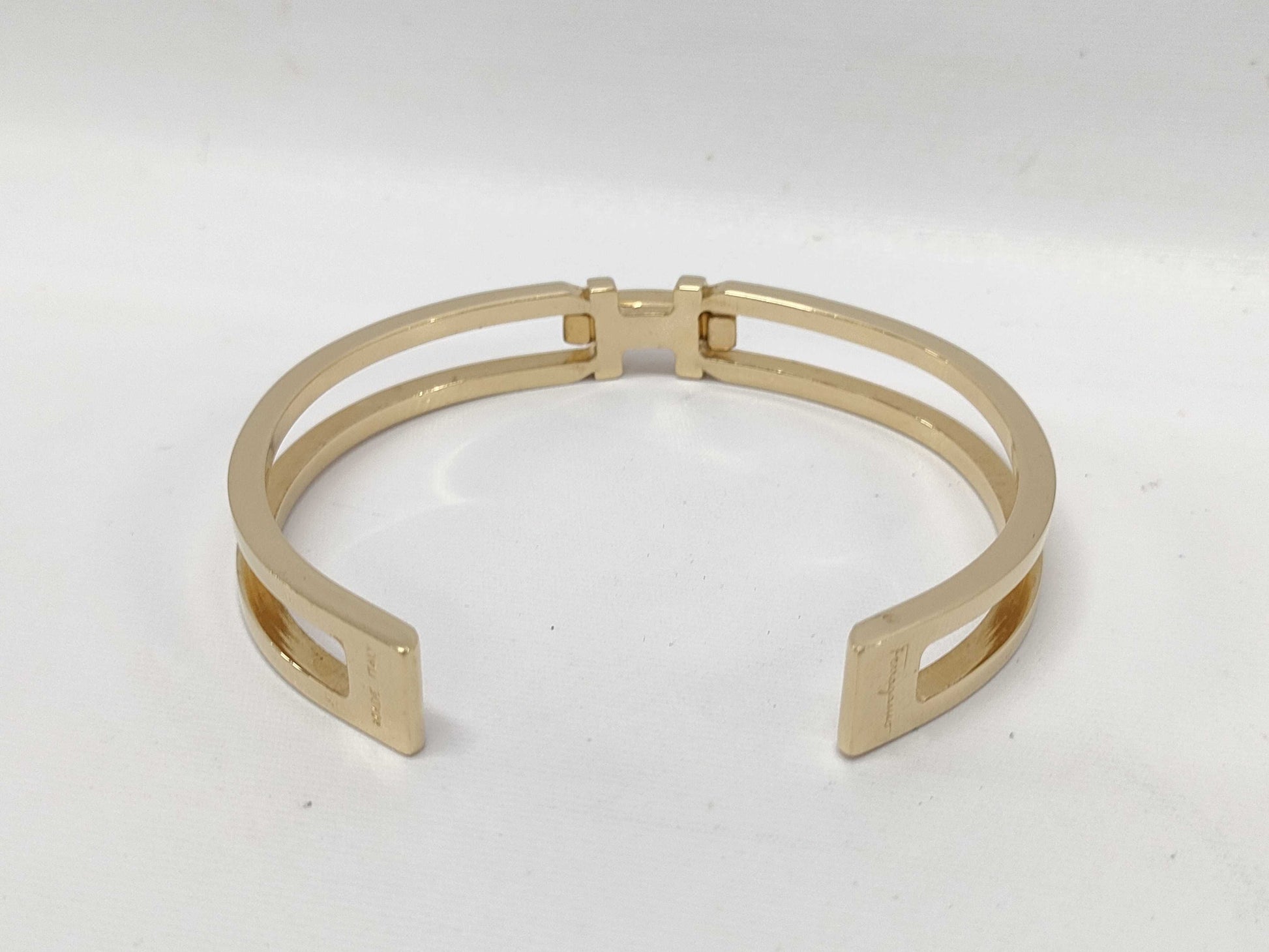 Salvatore Ferragamo Gancini Bangle with dust bag