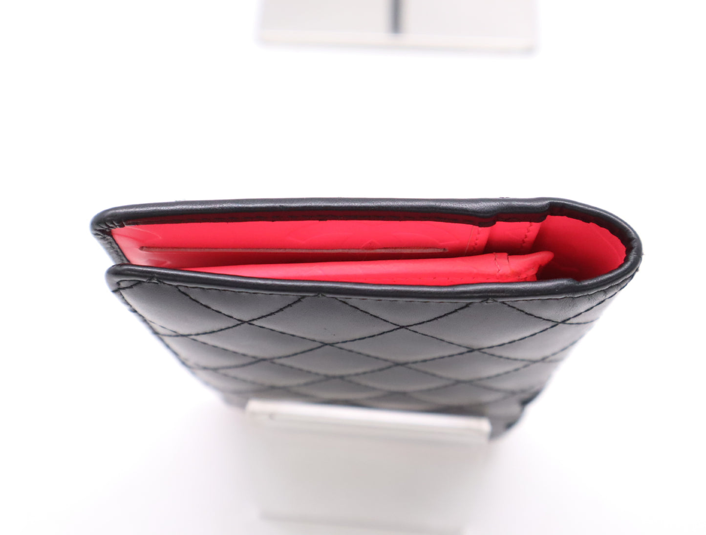 CHANEL Cambon Cambon Line Wallet with Coco Mark, Black, 195679555 Wallet