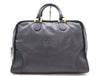 LOEWE Leather Anagram Handbag Boston Bag Black Boston Bag