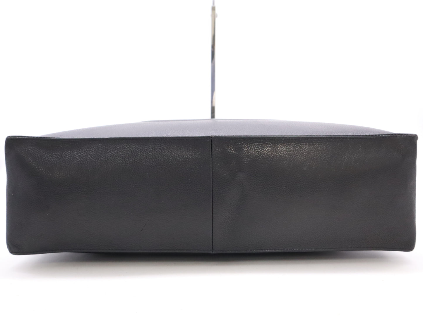 CHANEL Caviar Skin Coco Mark Tote Bag Black Seal 5385633 Tote Bag