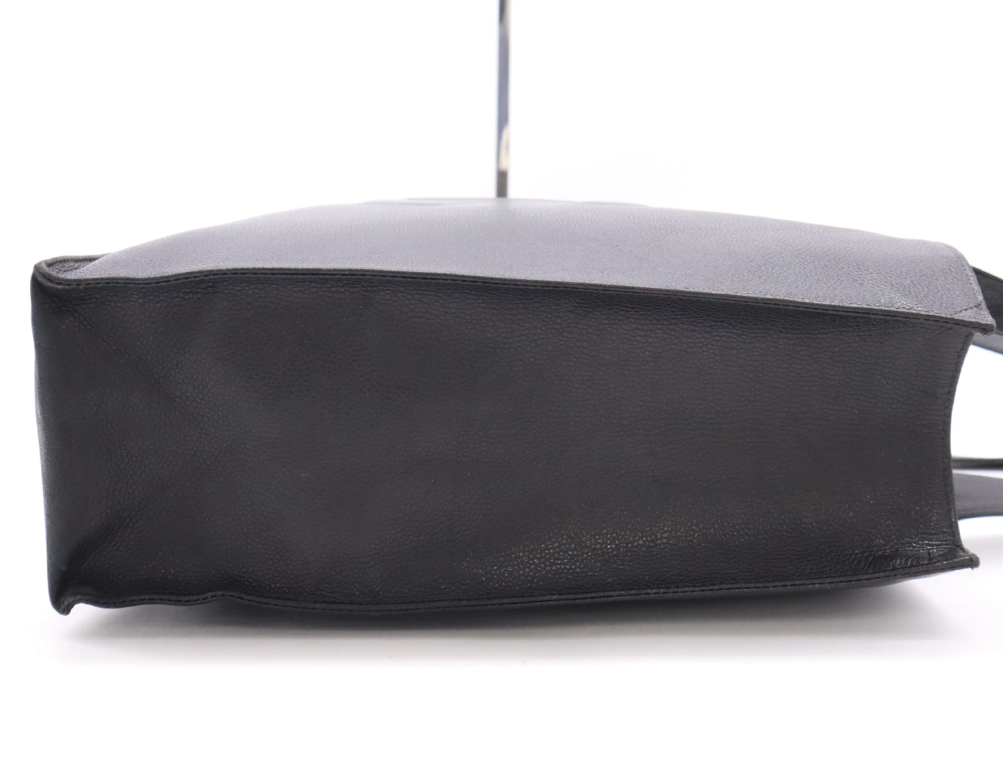 CHANEL Caviar Skin Coco Mark Tote Bag Black Seal 5385633 Tote Bag