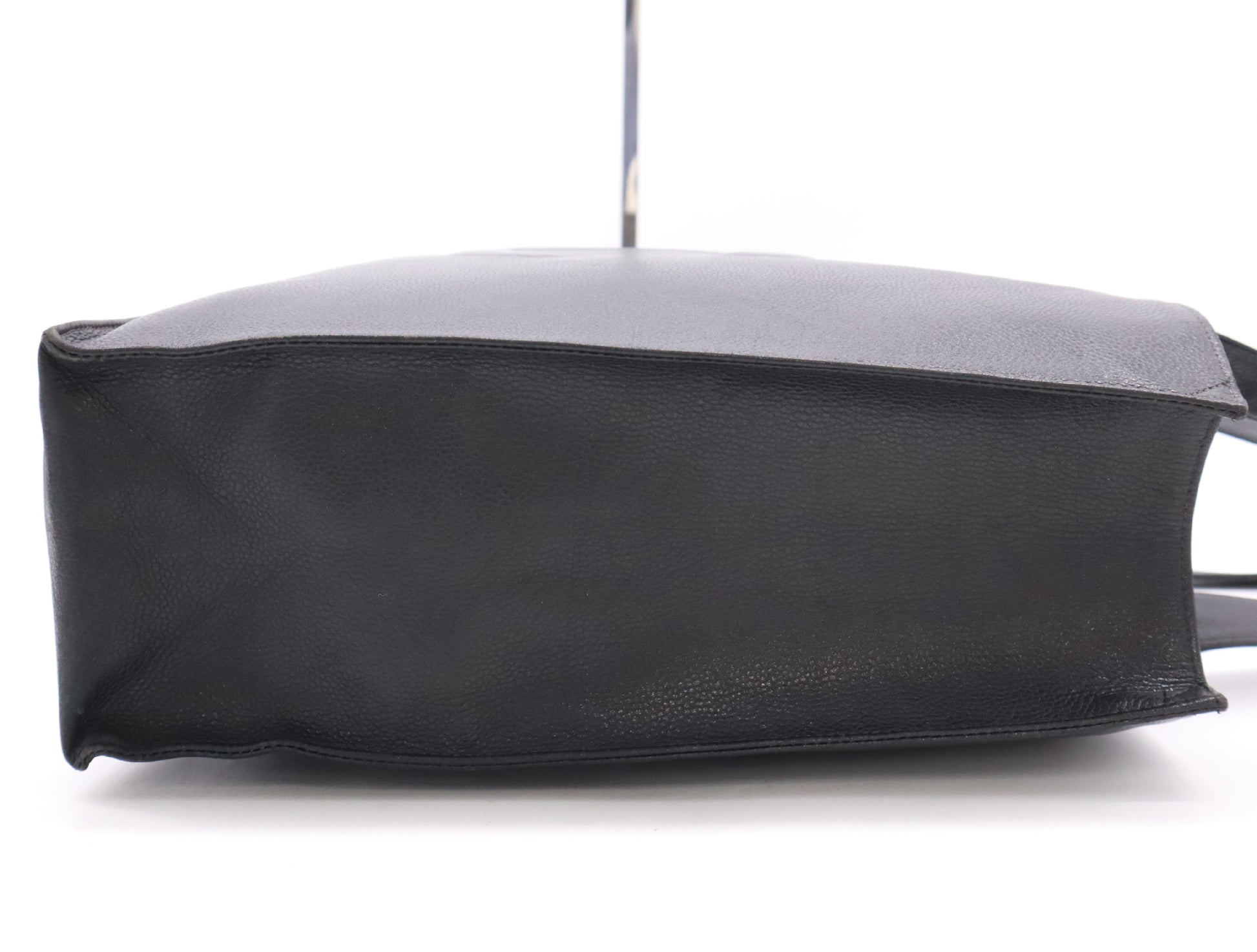 CHANEL Caviar Skin Coco Mark Tote Bag Black Seal 5385633 Tote Bag