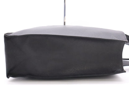 CHANEL Caviar Skin Coco Mark Tote Bag Black Seal 5385633 Tote Bag