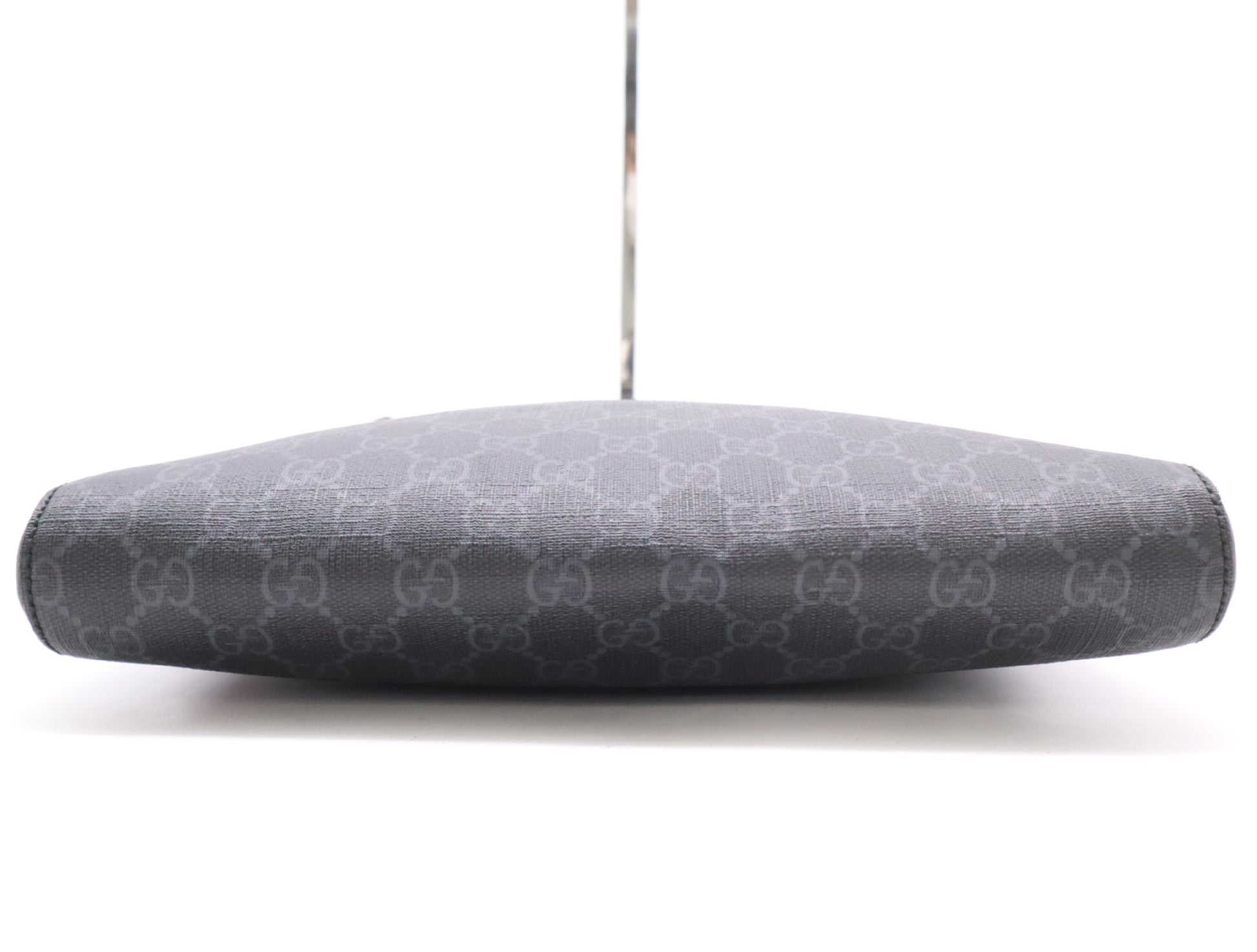 GUCCI GG Supreme 474137 GG Supreme Messenger Bag Black/Gray Shoulder Bag