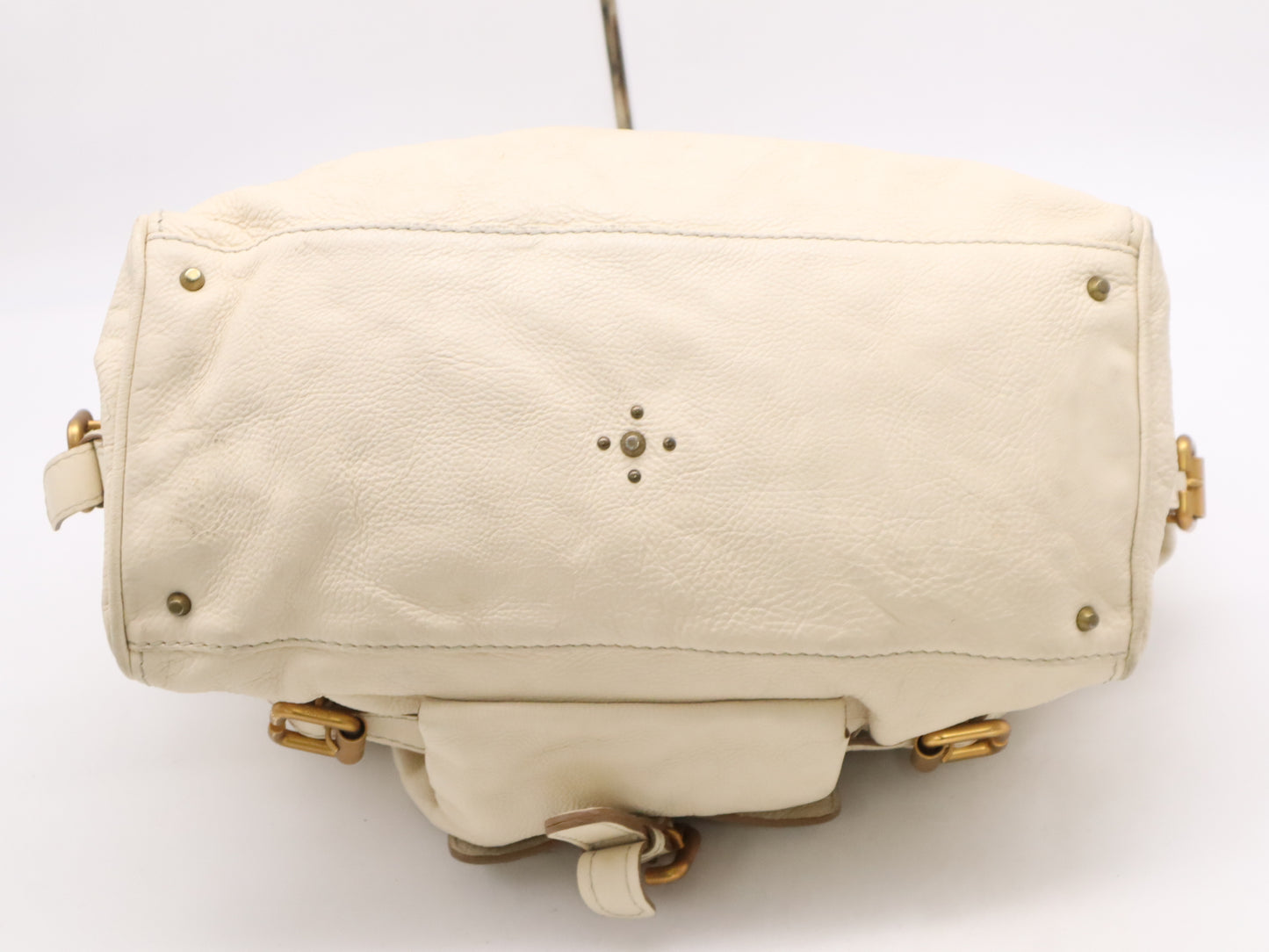 Chloe 02-06-53 Leather Paddington Handbag with Padlock and Key